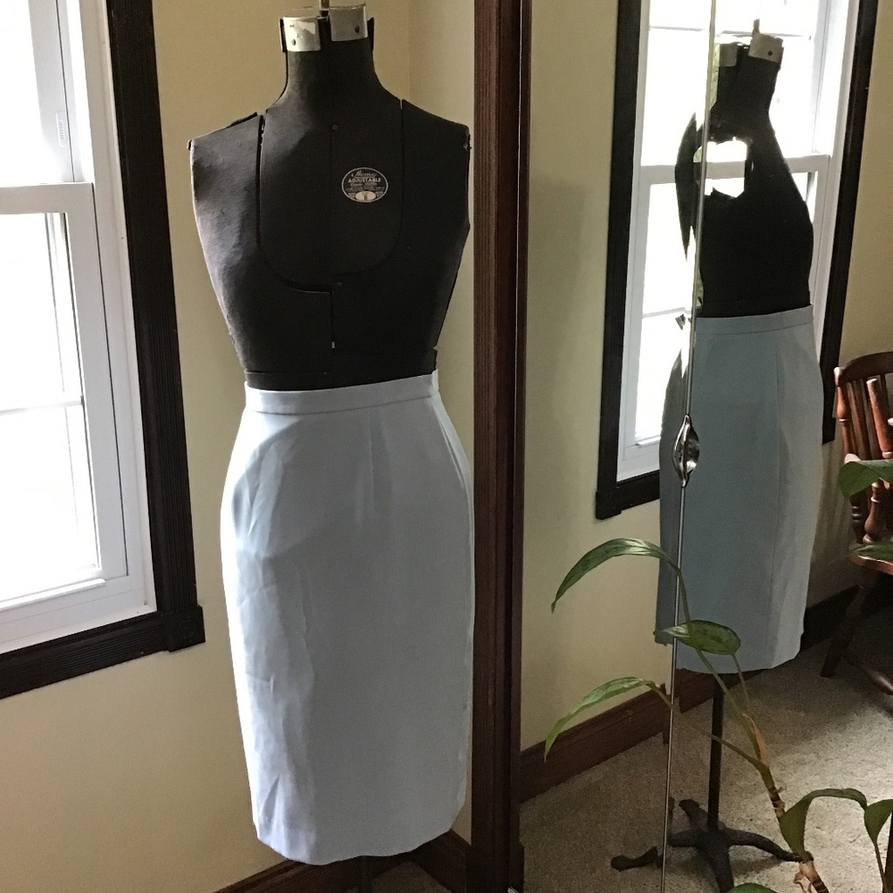 Blue Bodycon Skirt/6